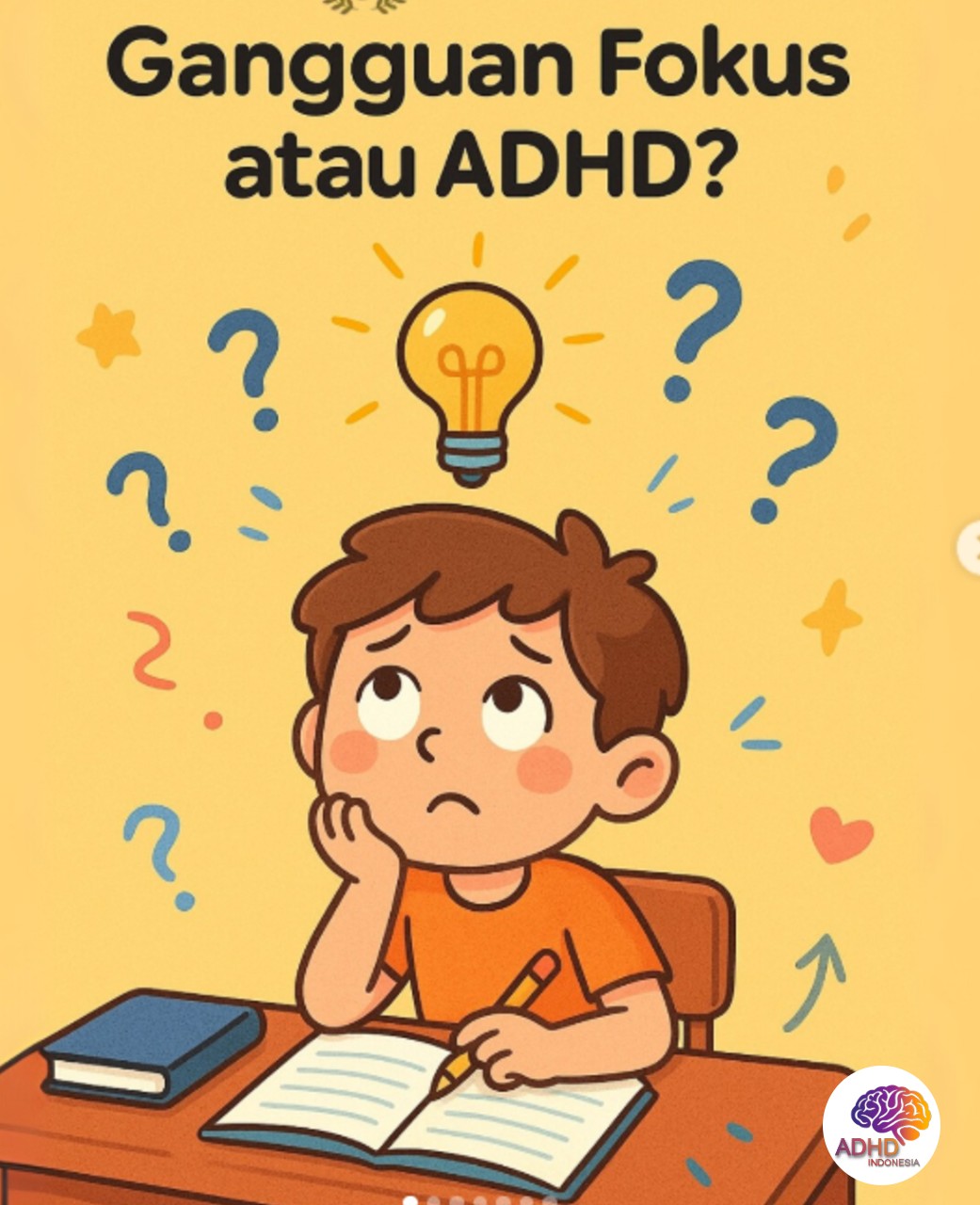 ADHD dan Kesulitan Fokus Anak: Edukasi untuk Keluarga di Kota Tasikmalaya