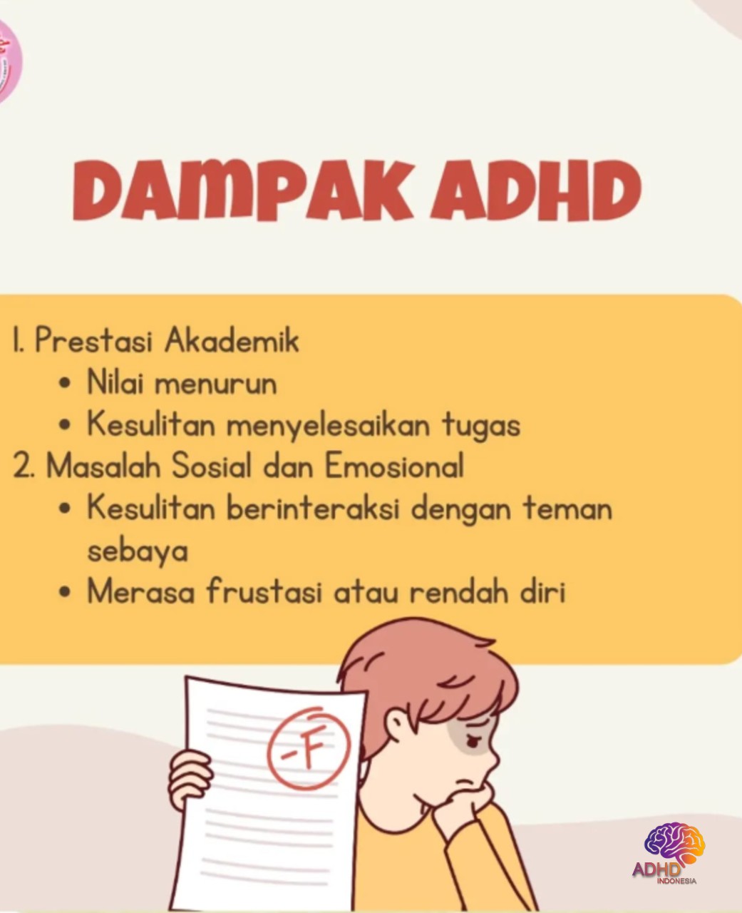 Dampak ADHD terhadap Proses Belajar Anak di Kota Tasikmalaya
